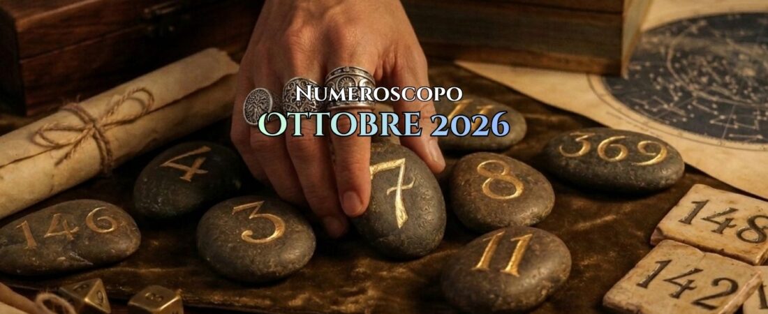 Numeroscopo ottobre 2026