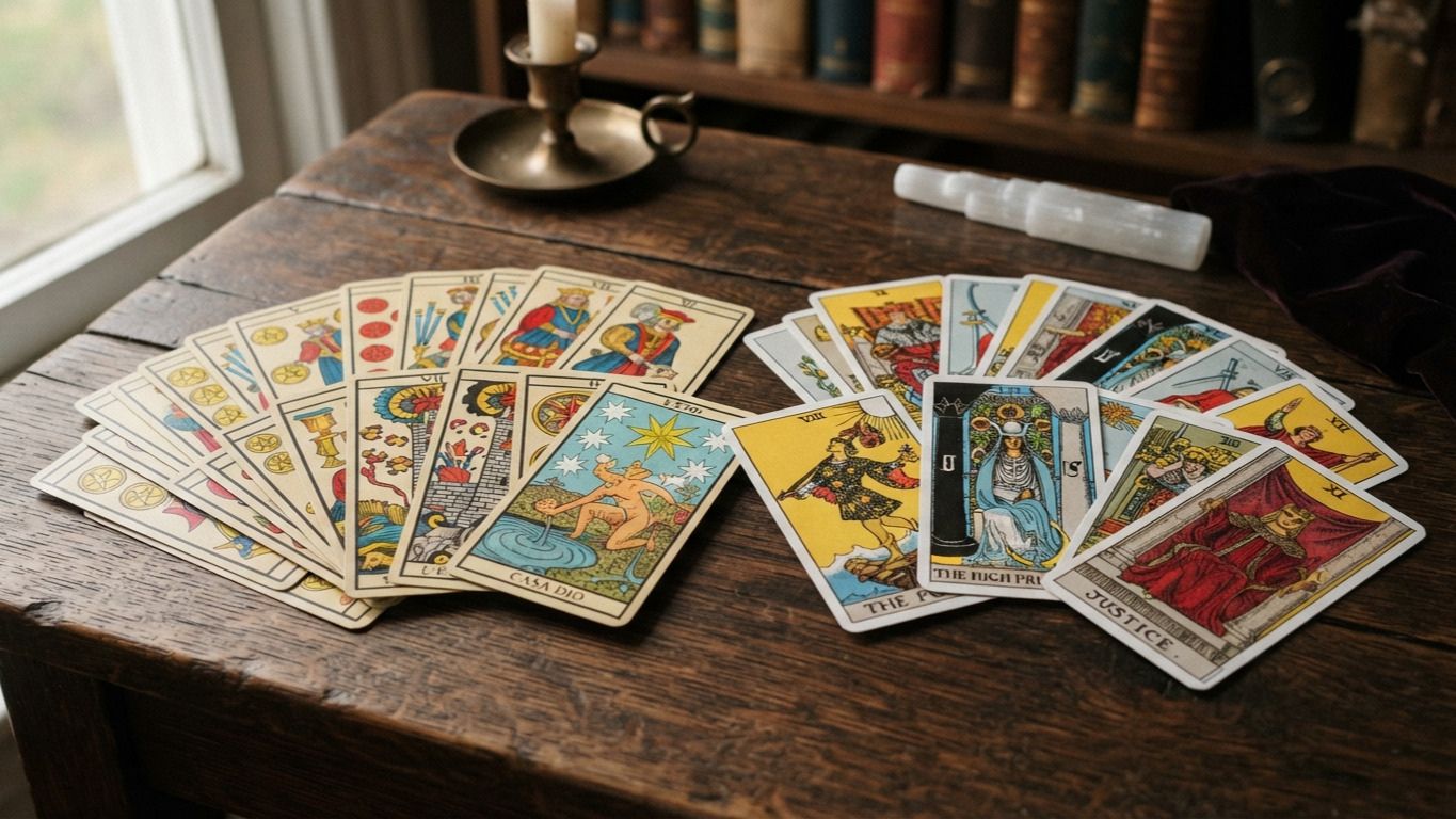 Tarocchi di Marsiglia e Tarocchi Waite: storia, differenze e come usarli in tarologia e cartomanzia